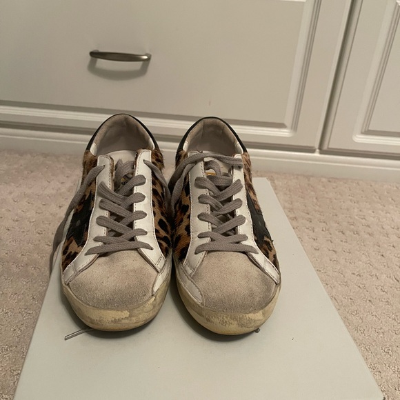 Golden Goose SuperStar sneakers size 36 (6) Leopard print. Great condition! - Picture 2 of 5